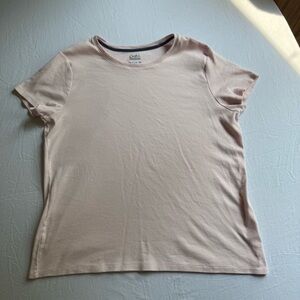 Croft & Barrow Soft Pink Classic Tee